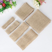 Cinta de arpillera Natural de Jute Hessian, decoración rústica DIY para boda, suministros de tapicería de yute, venta al por mayor, 5m por lote 2024 - compra barato