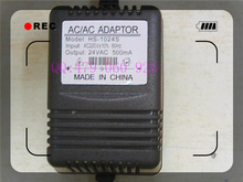 [ZOB] AC24V500mA Мониторинг питания трансформатор для мониторинга HS-1024S AC 24V500mA -- 10 шт./лот 2024 - купить недорого