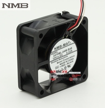 Original For NMB 2410ML-04W-B49 6025 6CM 12V 0.22A three wire tachometer dual ball bearing fan 2024 - buy cheap