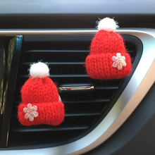 Christmas Hat Outlet Fragrant Air Freshener Perfume Clip Car Ornament Diffuser Vent Clip Auto Decoration Cute Car Accessories A2 2024 - buy cheap