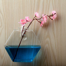 Прозрачная настенная стеклянная ваза для растений, гидропонный Террариум, аквариум для рыб, цветочный горшок, Декор 2024 - купить недорого