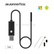 7mm USB Endoscope Camera HD Wire Snake Tube Inspection Borescope camera Waterproof For OTG Compatible Android Phones 2M/5M/10M 2024 - buy cheap