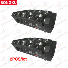 SONGXU 2pcs/lot 8x10W RGBW 4IN1 LED Spider Light/SX-MH0810D 2024 - buy cheap