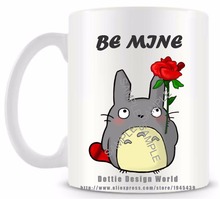 My Neighbor Totoro Be Mine кружка чашка 11 унций Веселые дорожные керамические белые кофейные чайные кружки персонализированные день рождения, День Святого Валентина пасхальные подарки 2024 - купить недорого