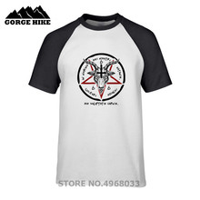 Camiseta divertida y Popular de baphomet-sigil de Satán-THE OCCULT, camiseta satánica y oculta, camiseta transpirable única, gran oferta 2024 - compra barato