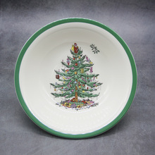 Classical Ceramic Christmas Tree Tableware Kitchen Soup Noodle Rice Bowl 6 inch 8 inch big Ramen Bowl 2024 - buy cheap