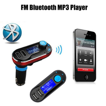 New  FM Transmitter Smartphone Bluetooth MP3 Player Handsfree Car Kit Dual USB Charger with Micro SD/TF Card Reader 2024 - buy cheap