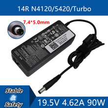 New 19.5V 4.62A 7.4*5.0mm Universal Laptop Adapter Charger For DELL Inspiron 14R N4120/5420/Turbo DC Jack Power adapter 2024 - buy cheap