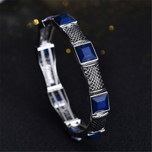 1 Pcs Free shipping Charm Elastic Men Bracelets & Bangles Vintage Gold Silver Color Bracelet for Women Gifts Jewelry Wholesale 2024 - buy cheap