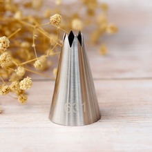#631 Open Star Piping Nozzle Cake Decorating Tools Stainless Steel Icing Nozzles Cream Pastry Nozzles Tips 2024 - buy cheap