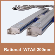 Free Shipping Rational WTA5 5um 200mm linear encoder scale TTL 5V 0.005mm digital linear scale dro for milling lathe CNC 2024 - buy cheap