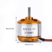 Aircraft 2700KV Outrunner Brushless Motor A 2212 / 5T NEW Colorway YH-17 2024 - buy cheap