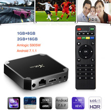 X96 mini Android TV BOX X96mini Android 7.1 Smart TVBox X96 Max 2GB 16GB Amlogic S905W Quad Core 2.4GHz WiFi Set top box 1GB 8GB 2024 - buy cheap