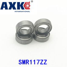 Axk Smr117zz Abec-1 (10pcs) 7x11x3 Mm Stainless Steel Miniature Smr117 Zz Ball Bearings Smr117-zz 2024 - buy cheap