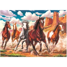 full square/round drill 5D diy diamond painting animals Running horse embroidery pattern 3D cross stitch mosaic wedding decor 2024 - buy cheap