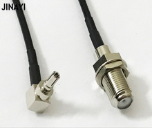 10pcs 30cm CRC9 male to F female nut bulkhead RG174 cable Connector For Huawei Modem 2024 - купить недорого