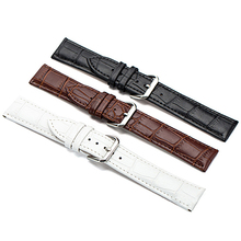 Women's Men's Unisex Faux Leather Watch Strap Buckle Band Black Brown White High Quality New 9LTD 2024 - buy cheap