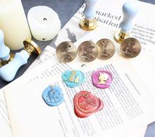 heart lady cat and dog gesture rose queen seal stamp with wood handle ,wax sealing stamp for envelop seal 2024 - buy cheap