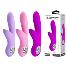 Pretty love-vibrador de 7 velocidades com motor duplo, ponto g, silicone, massagem, estimulador de clitóris, brinquedo sexual à prova d'água para mulheres 2024 - compre barato