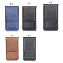 Универсальный Спорт Восхождение Премиум кожаный бумажник чехол для iPhone 6S 7 плюс 4.7 '5.1' 5.5 'крюк петли для ремня чехол кобура с карты 2024 - купить недорого