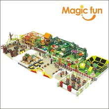 Diversão mágica e comercial, parque de diversões sintético, trampolim e corda, brincadeira infantil, playground interno 2024 - compre barato