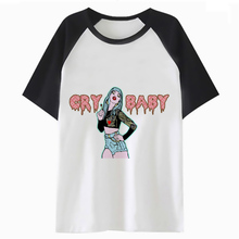 Crybaby t shirt cartoon tops tshirt harajuku kawaii graphic clothing t-shirt femme tee women female K2211 2024 - buy cheap