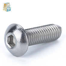 100pcs Or 50pcs Iso7380 M2 M2.5 M3 M4 M5 M6 Bolt A2-70 Button Head Socket Screw Bolt Sus304 Stainless Steel Mushroom Head Screws 2024 - купить недорого