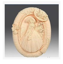 New Graceful Girl  Craft Art Silicone Soap mold Craft Molds DIY Handmade soap molds 2024 - buy cheap