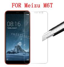 Protetor de tela de vidro meizu m6t 5.7 polegadas para meizu m6t vidro para meizu meilan 6t película protetora de telefone 2024 - compre barato