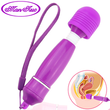 Man nuo Clitoris Stimulator Vibrator Sex Toys for Women Mini AV Magic Massager Stick Adult Sex Product 2024 - buy cheap