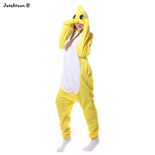2017 New Adult Cartoon Animal Yellow Chicken Chook Hen Halloween Cosplay Pajamas Onesies Sleepwear Chick Performances Costume 2024 - buy cheap