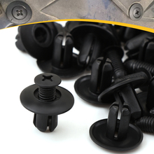 40pcs 8mm Car Plastic Screw fasteners for HYUNDAI IX35 Solaris For Skoda Opel Mokka  kia sportage for audi a4 b8 volvo 2024 - buy cheap