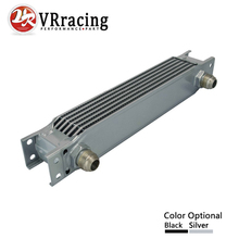 VR - British type Aluminum 7 rows Universal Engine transmission oil cooler AN10 7 rows Silver OR BLACK VR7007 2024 - buy cheap