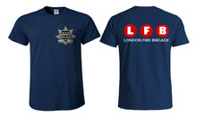 Мужская футболка с круглым вырезом, дизайнерская футболка с изображением Лондонской пожарной бригады и пожарного устройства, лето 2019 2024 - купить недорого