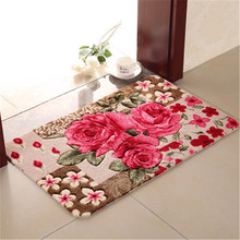 Nonslip Bathroom Rugs PVC Doormat Thickened Decoration Bedmat In Living Room Soft Bathmat For Decor Toilet Large Bathroom Carpet 2024 - buy cheap