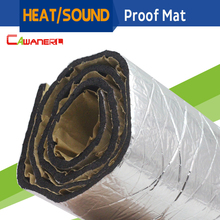 Cawanerl 72" X 40" Car Heat Thermal Sound Shield Insulation Proofing Mat Pad Deadener Noise Control Aluminum Foil Deadening 2024 - buy cheap