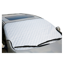 Универсальные автомобильные Чехлы, солнцезащитный козырек для лобового стекла, защита от снега, льда, пыли 2024 - купить недорого