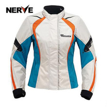 Frete grátis jaqueta/calça feminina impermeável, roupa quente para motocicleta com almofadas ce 2024 - compre barato