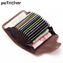 Brand Designer Genuine Leather Women Card Holder High Quality Female Credit Card Case Ladies Purse Cover 2024 - buy cheap