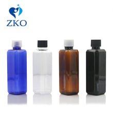 1 pcs Free Shipping  100ml empty plastic square shape bottle with screw cap For Cosmetic Bottle spray bottle refillable bottle 2024 - buy cheap