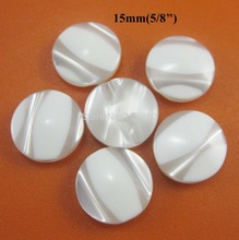 Free Shipping 60pcs/lot White Resin Sewing Buttons Scrapbooking Crafts 15mm W0093 2024 - buy cheap