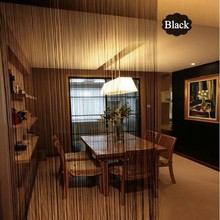 Solid Color String Curtain 300*300CM Black White Green Classic Line Curtain Window Blind Valance Room Divider Door Decorative 2024 - buy cheap