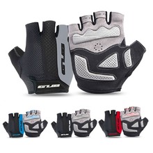 GUB 2099 велосипедные перчатки с открытыми пальцами, спортивные противоударные Нескользящие дышащие перчатки для мужчин и женщин, велосипедные перчатки 2024 - купить недорого