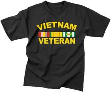 Новая модная мужская черная футболка с коротким рукавом для ветеранов Вьетнама, военный ветеринар, забавные повседневные футболки, топы 2024 - купить недорого