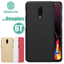 Чехол для Oneplus 6T Nillkin Super Frosted Shield Had PC Oneplus6T, Ультратонкий матовый чехол для телефона One Plus 6T Nilkin Capa 2024 - купить недорого