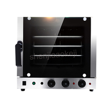 Horno de convección de aire caliente para cocina, horno eléctrico automático de acero inoxidable, comercial, 60l, 220V, 4500W, 4 bandejas 2024 - compra barato