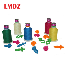 LMDZ 5/10/20Pcs High Quality Sewing Bobbin Holder Multi-color Thread Clips Storage Bobbins on Top of Thread Spools Sewing Tools 2024 - buy cheap