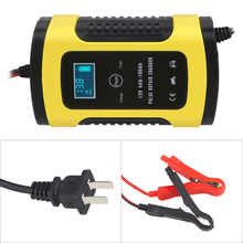 Smart Charger For Car Battery Storage Smart Pulse Repair Type 6A 12V Motorcycle Battery Charger For Car 12v Battery 2024 - buy cheap