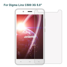 Стекло для телефона Digma Linx C500 3G 9H Высококачественная защитная пленка Взрывозащищенная Защита экрана для Digma VOX S507 4G 2024 - купить недорого