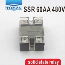 60AA SSR input 90-250V AC load 24-480V AC High voltage single phase AC solid state relay 2024 - buy cheap